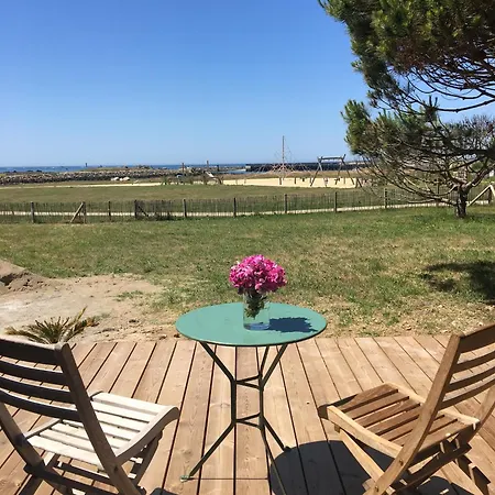 Appart-Studios Vue Mer Panoramique St Guenole Cote Mer Penmarcʼh Kamer foto